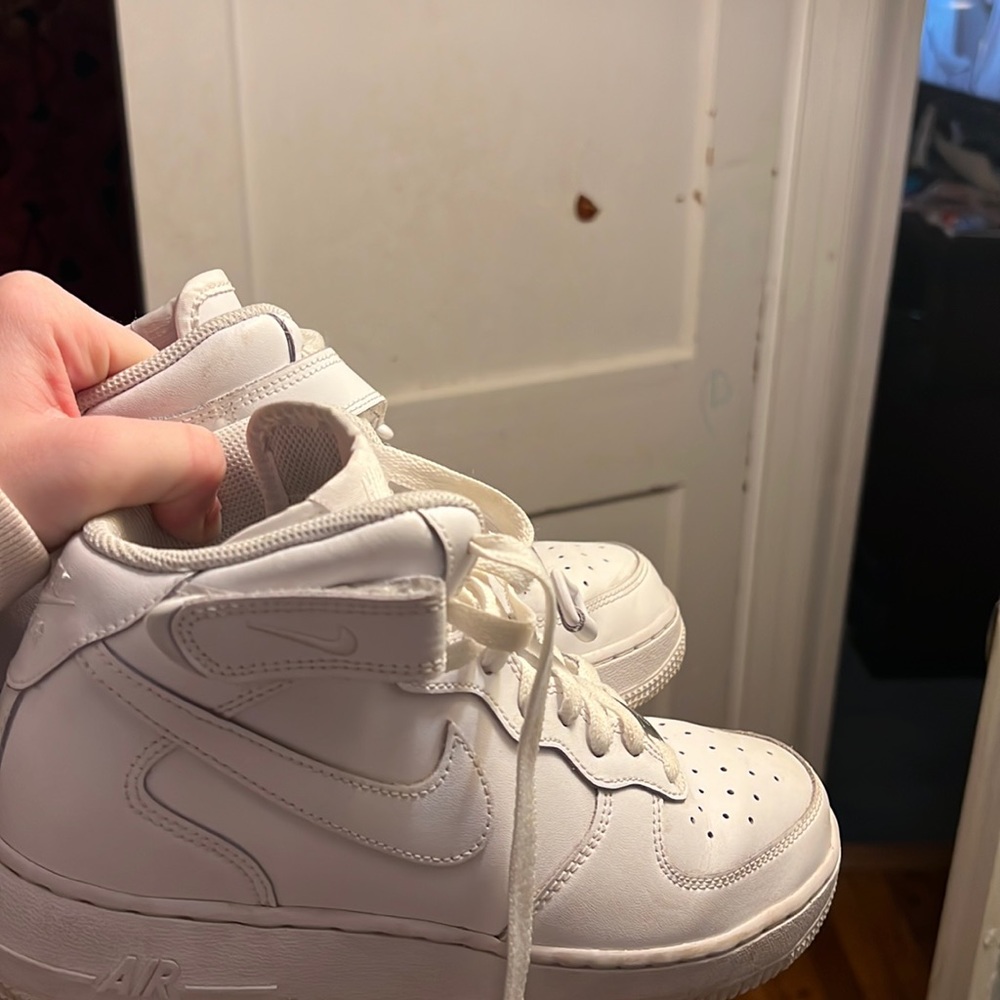 High top Air Force ones